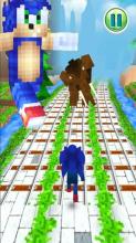 Sonic Block Run: 3D Adventure Game截图1