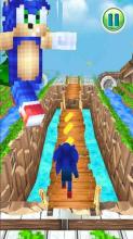 Sonic Block Run: 3D Adventure Game截图2