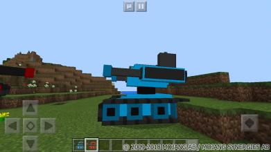 Blitz Army Tanks. MCPE Mod截图1