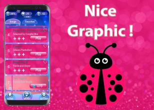 Pinky Piano Ladybug Tiles 2截图1