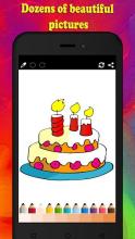 Coloring cake for kids截图1