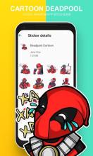 Deadpool Sticker pack 2 - WAstickerapps截图1