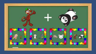 Animals Math Puzzles For Kids and Babies截图1