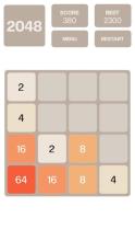 2048 - The Numer Puzzle Game截图1