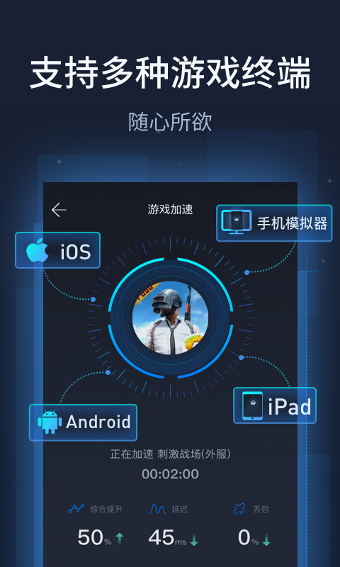 奇游手游加速器v1.2.3截图4