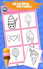 Ice cream Coloring Book 2019截图1