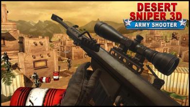 Desert Sniper 3D : Army Sniper Shooter截图2