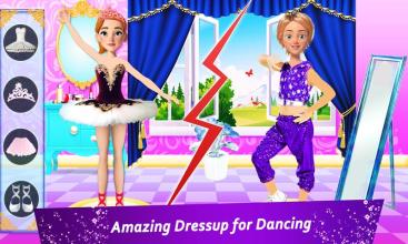 Ballerina Princess Dance Dress Up Game截图1