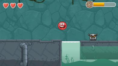 Funny Red Ball - Adventure Game截图1