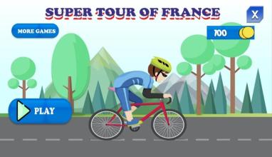 SUPER TOUR OF FRANCE cycling road race截图2