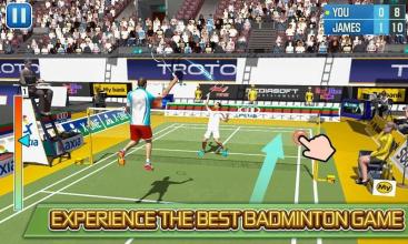 Passion Badminton Star Legend 3D - Jump Smash 2019截图2