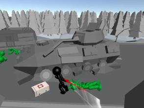 Stickman Killing Zombie 3D截图5