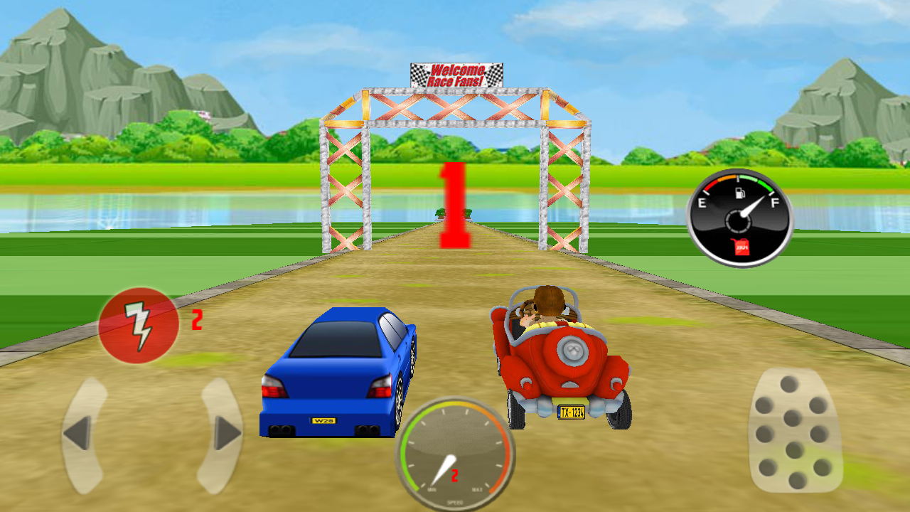 Bheem Car Racing Challenge截图2