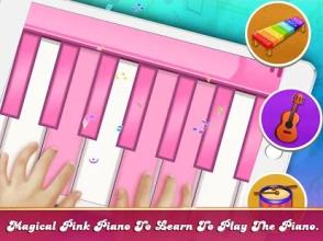 Real Pink Piano For Girls - Piano Simulator截图2