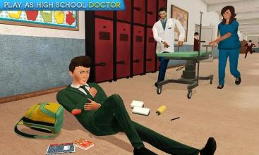 High School Doctor ER Emergency Hospital Game截图1