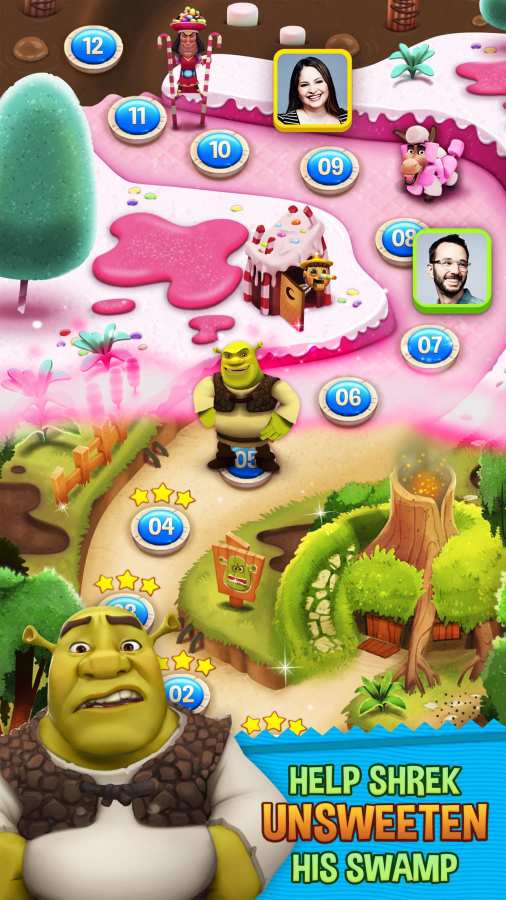 Shrek Sugar Fever截图2