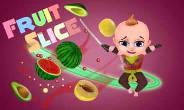 Little Baby Fruit Slice Farm - Free game截图2