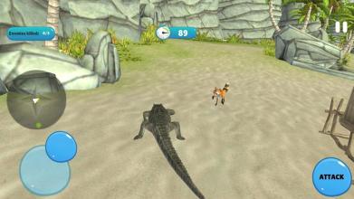 Wild Crocodile Attack Mission 2019截图2