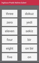 Pratik İngilizce Kelime Ezberleme截图1