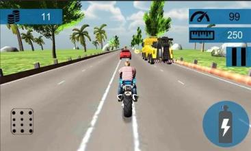 3d Heavy Bike Racing截图1