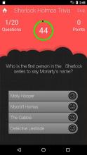 UnOfficial Sherlock Holmes Trivia Quiz Game截图1