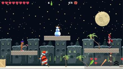 BadSanta platformer game截图1