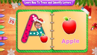 Trace Alphabets & Number With Santa - ABC & 123截图2