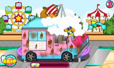 Ice cream truck car wash截图1