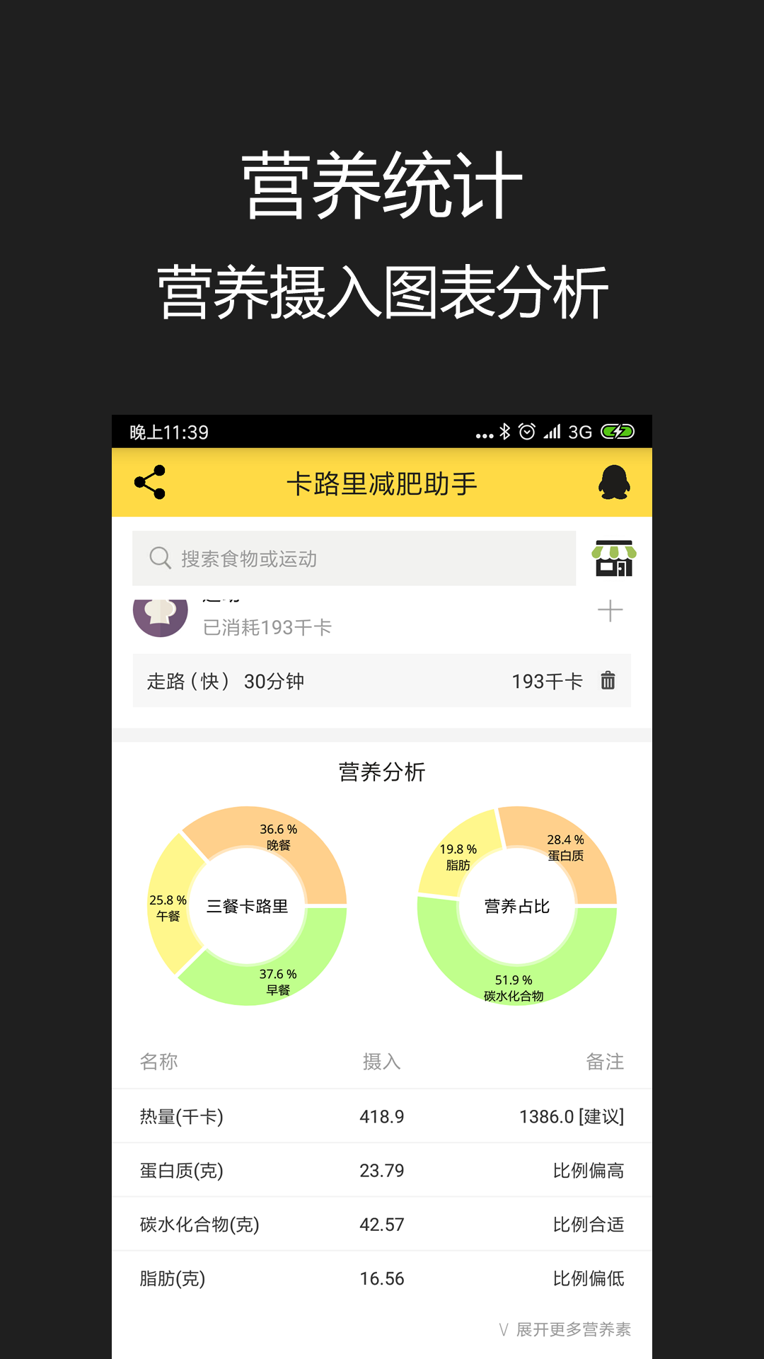 卡路里减肥助手v2.2.4截图2