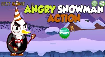 Angry Snowman Action截图2