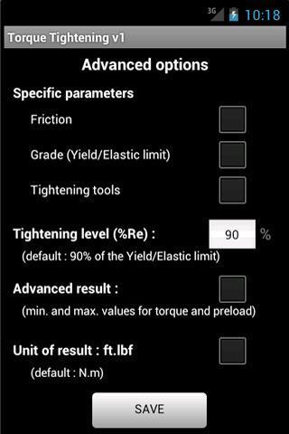 Bolt torque tightening LIGHT截图3