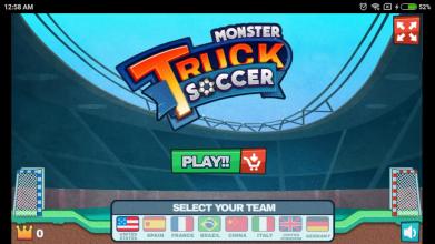 Monster Truck Soccer Games截图2