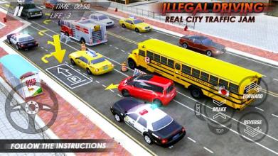 Illegal Driving Real City Traffic Jam截图3