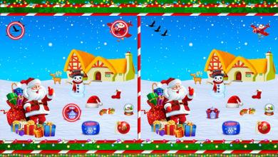 Find The Difference : Christmas Puzzle Game截图1