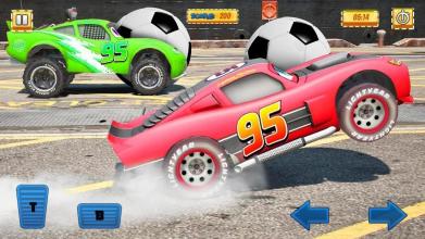 Superheroes Lightning car stunt racing buggy Games截图1