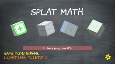 Splat Math Game: Add, Subtract, Multiply, Divide截图2