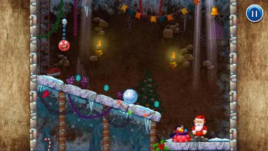 Red Candy Ball : Santa Reward Cut The Rope截图1