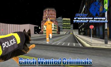 City Police Dog Thief Chase 3D截图1