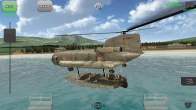 Chinook Helicopter Flight Sim截图4