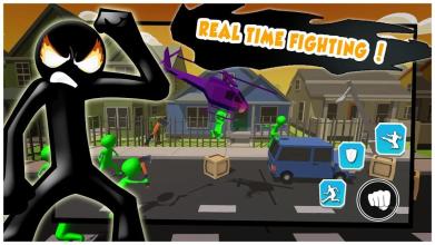 Anger Of Stickman : Zombie Shooting Game截图1