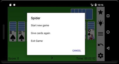 Spider card game 2019截图1