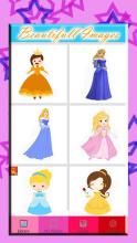 Beauty princess Pixel Art:Coloring By Number截图2