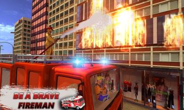 American FireFighter Hero: Fire Truck Simulator截图2