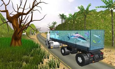 Big Rig Truck Shark transporter截图2