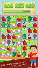 Real Fruits Linker Crush - Fruit Link Free截图2