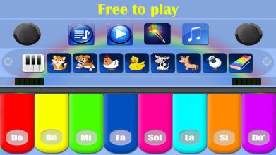 Piano Toy - Free Game for Kids 2019截图1