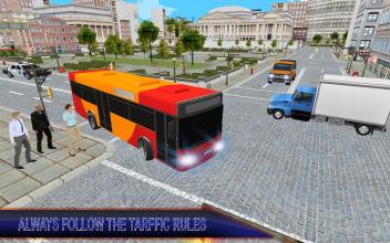 City Passenger Transport Bus Driving Simulator 3d截图1