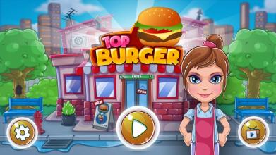 Happy Kids Cooking Burger Shop截图2