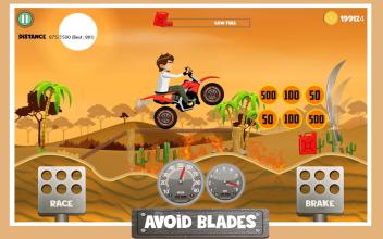 Mountains Red Car Climb:Car Hill Racing Game截图1