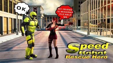 Speed Superhero Robot Rescue Mission截图2